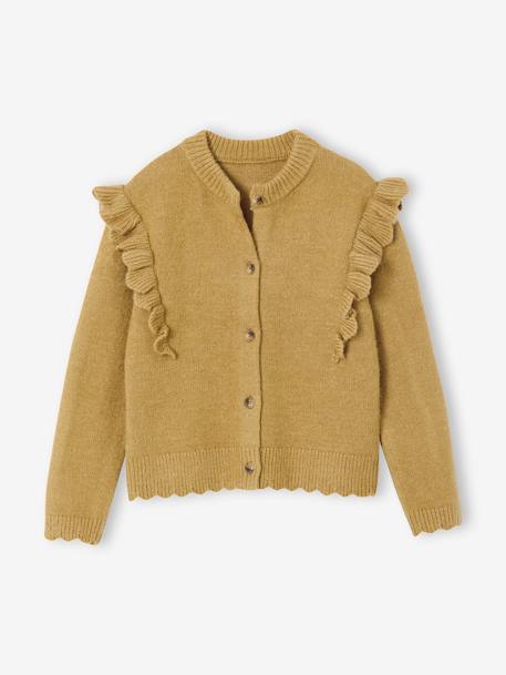 Fille-Gilet fille volants fantaisie