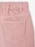 Short fille brodé bleu moyen+rose+vert sauge - vertbaudet enfant 