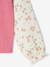 Pull 2 en 1 fille manches bleu grisé+rose - vertbaudet enfant 