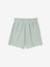 Short fille volanté en gaze de coton rose pâle+vert sauge - vertbaudet enfant 