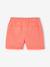 Basics treggingshort voor meisjes gemakkelijk aan te trekken paars+rozen+saliegroen - vertbaudet enfant 