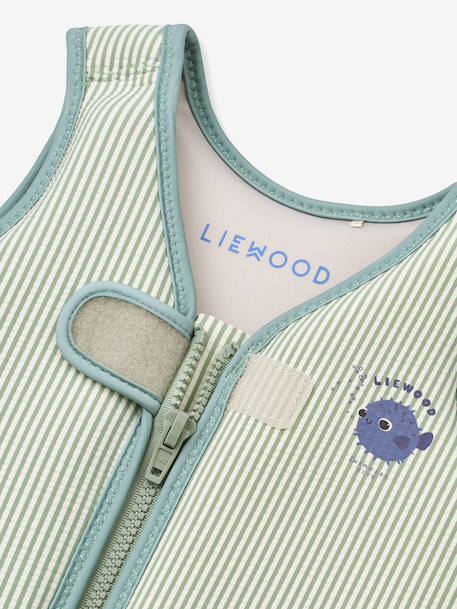Gilet de flottaison Dove rayé rayé rose+rayé vert - vertbaudet enfant 