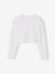 Bolero fille ouverture pratique blanc+vert sauge - vertbaudet enfant 