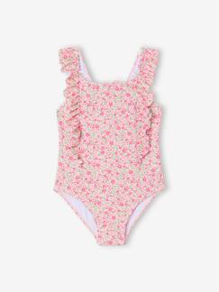 -Maillot de bain fille à fleurs