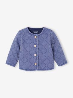-Veste bébé fille en denim personnalisable