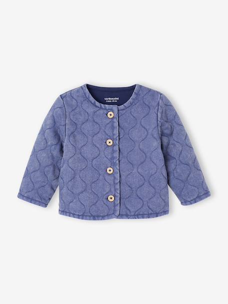 Bébé-Veste bébé fille en denim personnalisable