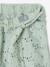 Pantalon large fille en broderie anglaise vert sauge - vertbaudet enfant 