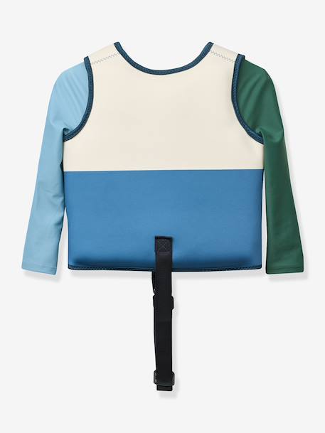 Gilet de flottaison Dove manches longues bleu+rose - vertbaudet enfant 