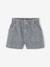 Short fille denim à motifs bleu clair+gris - vertbaudet enfant 