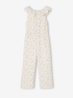 -Combinaison pantalon fille à fleurs