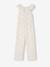 Combinaison pantalon fille à fleurs rose pâle - vertbaudet enfant 