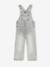 Salopette fille large en denim bleu moyen+denim black+denim gris+stone - vertbaudet enfant 