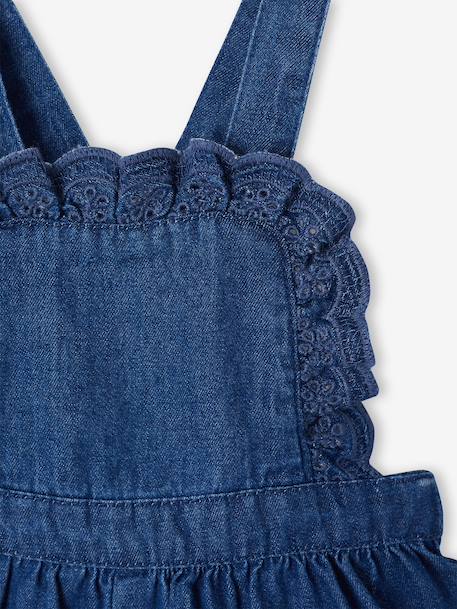 Denim bloomer voor babymeisjes stone - vertbaudet enfant 