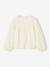 Chemise fille imprimée en gaze de coton écru - vertbaudet enfant 