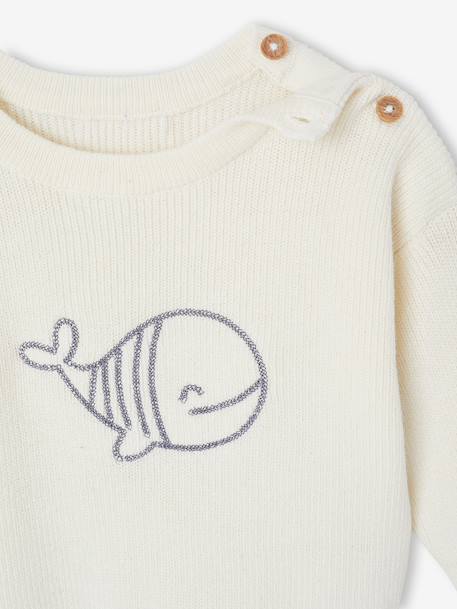 Ensemble garçon naissance en tricot bleu - vertbaudet enfant 