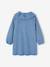 Robe fille en denim col volanté bleu moyen - vertbaudet enfant 