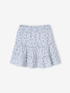 -Meisjes rok short van jersey