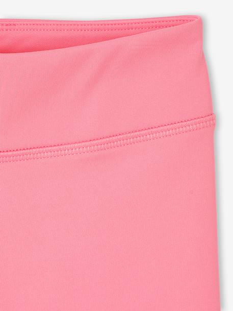 Set van 2 sportieve fietsshorts voor meisjes groen+rozen - vertbaudet enfant 