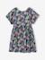 Robe fille imprimé fleurs vert - vertbaudet enfant 