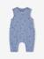 Combinaison en gaze de coton naissance bleu+écru+vert sauge - vertbaudet enfant 