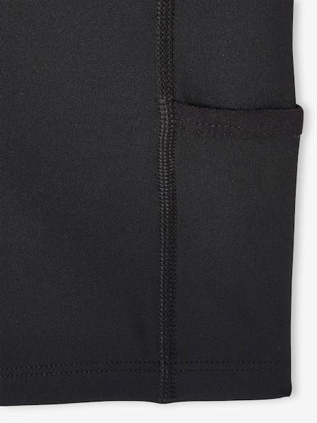 Korte sport short voor meisjes antraciet - vertbaudet enfant 