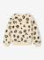 Sweat fille motifs fantaisie beige imprimé+blanc imprimé+rose+vanille - vertbaudet enfant 