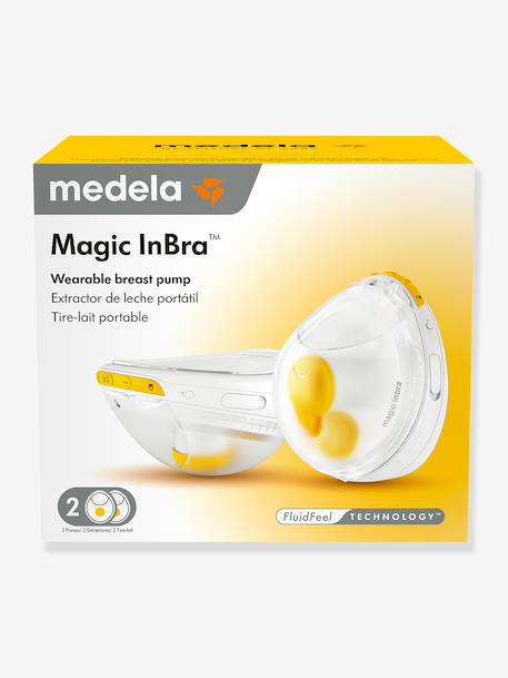 Tire-lait électrique double Magic InBra™ blanc - vertbaudet enfant 