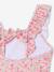 Maillot de bain fille à fleurs rose pâle - vertbaudet enfant 