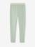 Legging fille ceinture irisée Basics gris chiné+MARINE GRISE+NOIR+vert sauge - vertbaudet enfant 