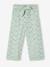 Pantalon large fille en broderie anglaise vert sauge - vertbaudet enfant 