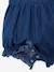 Barboteuse bébé fille en denim stone - vertbaudet enfant 