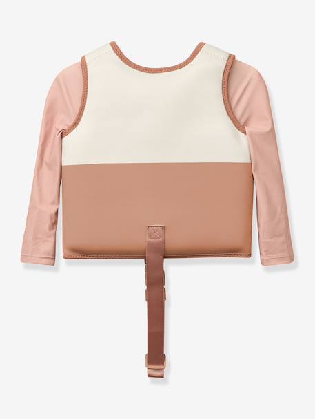 Gilet de flottaison Dove manches longues bleu+rose - vertbaudet enfant 