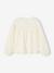 Chemise fille imprimée en gaze de coton écru - vertbaudet enfant 