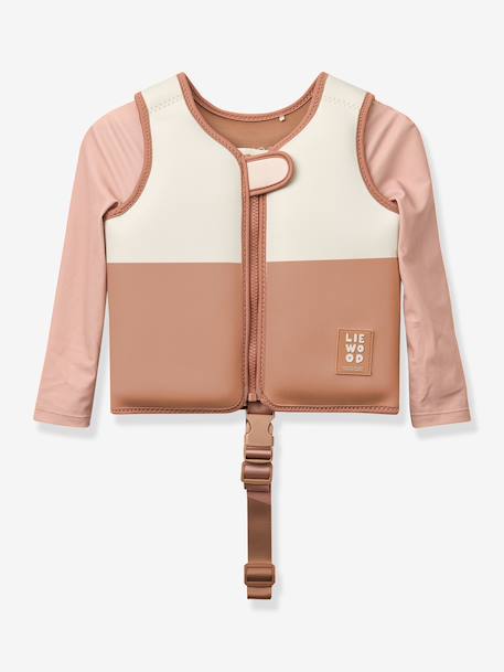 Gilet de flottaison Dove manches longues bleu+rose - vertbaudet enfant 