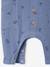 Combinaison en gaze de coton naissance bleu+écru+vert sauge - vertbaudet enfant 