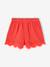 Short bébé fille en gaze de coton rouge - vertbaudet enfant 