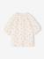 Blouse fille en gaze de coton écru+vanille+vert sauge - vertbaudet enfant 