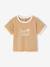 T-shirt baby jongen van biologisch katoen pecannoot - vertbaudet enfant 