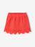 Short bébé fille en gaze de coton rouge - vertbaudet enfant 