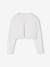 Bolero fille ouverture pratique blanc+vert sauge - vertbaudet enfant 