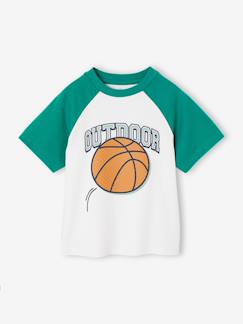 -T-shirt garçon manches raglan