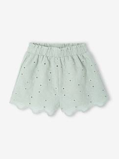 -Short bébé fille broderie anglaise