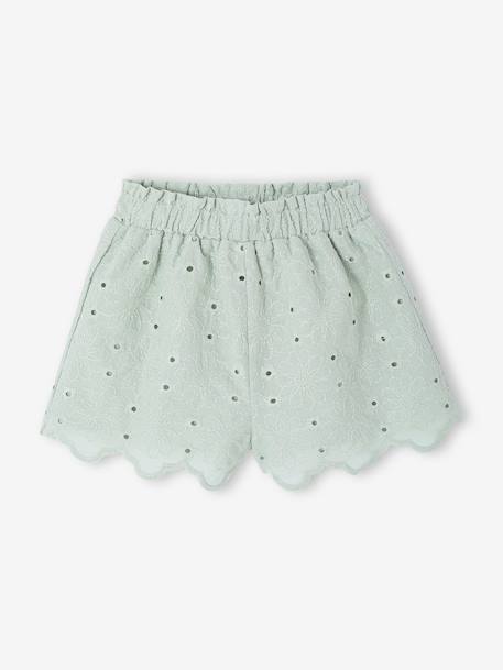 Bébé-Short bébé fille broderie anglaise