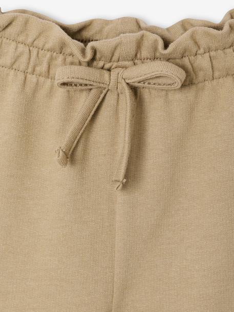 Set wijde broek baby meisjes rozen - vertbaudet enfant 
