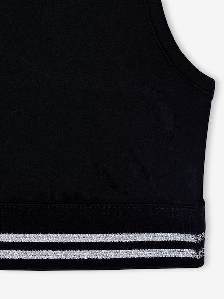 Set voor meisjes, hemdje en beha's sport antraciet - vertbaudet enfant 