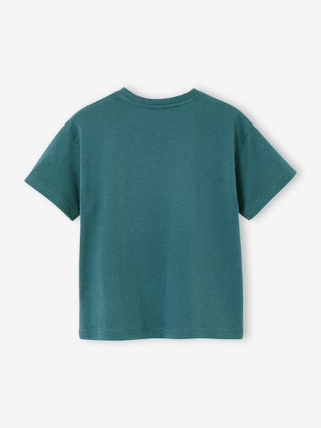 T-shirt garçon motif ludique bleu océan+bois de rose+vert d'eau - vertbaudet enfant 