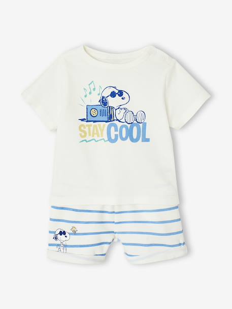 Bébé-Ensemble bébé t-shirt et short Snoopy