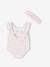 Ensemble de bain bébé maillot et bandeau écru - vertbaudet enfant 