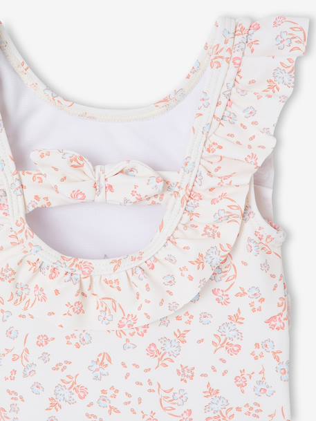 Ensemble de bain bébé maillot et bandeau écru - vertbaudet enfant 