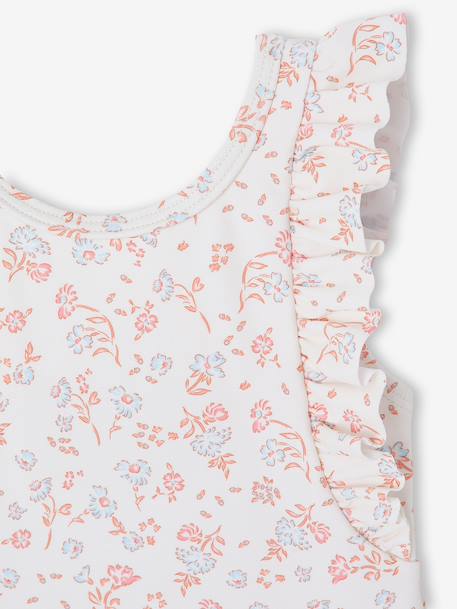 Ensemble de bain bébé maillot et bandeau écru - vertbaudet enfant 